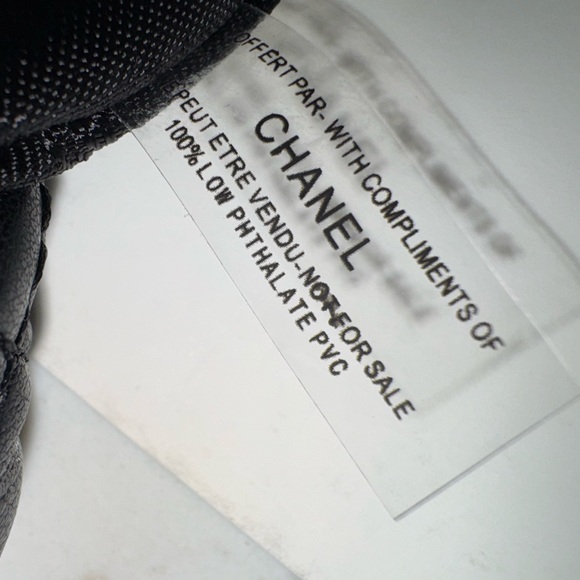 Chanel Makeup Bag crossbody purse chain CC black charm bucket bag pouch - Picture 13 of 13